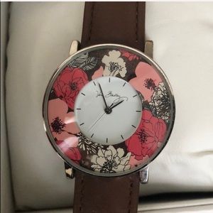 vera bradley mocha rouge watch